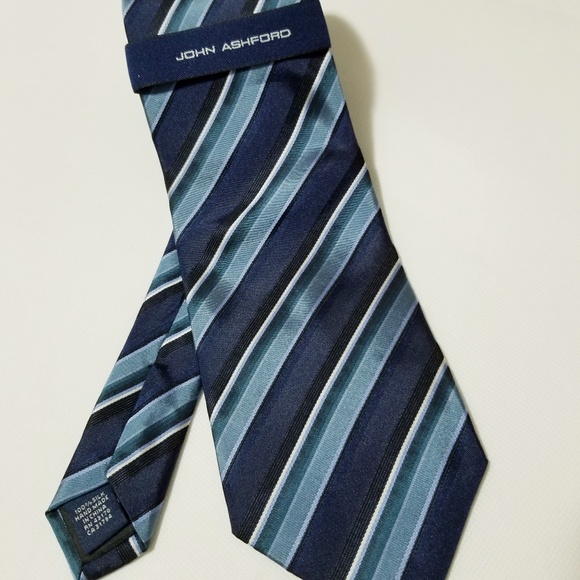 John Alexander Men's Nexk Tie 100% Silk 58"x3.75" - Picture 2 of 5